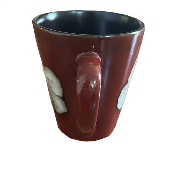 Pfaltzgraff Poppy Flower Brown Fall Autumn Coffee Mug Cup - Picture 4 of 6